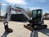 2023 Bobcat E50Z mini excavator, side view