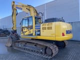 2018 Komatsu PC240LC-11 crawler excavator, rear three-quarter view