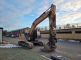 2015 CASE CX300D crawler excavator, side view