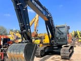 2024 Hyundai HX220HD crawler excavator, front three-quarter view