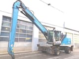 2016 Fuchs MHL335 E material handler, side view