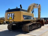 2008 Caterpillar 345CL crawler excavator, rear three-quarter view