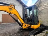 2010 JCB 8035 mini excavator, side view
