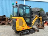 2021 LiuGong 9018F mini excavator, front three-quarter view