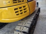 2021 Komatsu PC80MR-5 mini excavator rear quarter view