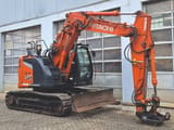 2022 Hitachi Zaxis 135 crawler excavator, side view