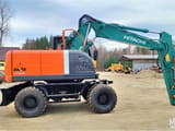 2012 Hitachi Zaxis 140W wheel excavator side view