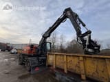 2014 Atlas 160W wheel excavator side view