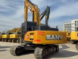 2018 Sany SY215C crawler excavator, rear three-quarter view