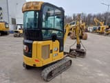 2019 Caterpillar 301.8 crawler excavator, rear three-quarter view