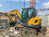 2024 XCMG XE60G crawler excavator, side view