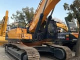 2020 Hyundai 520 crawler excavator, rear three-quarter view