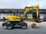 2019 Wacker Neuson EW100 wheel excavator side view
