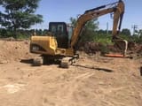 2020 Caterpillar 305.5 mini excavator, side view