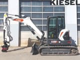 2022 Bobcat E55 Z mini excavator, side view