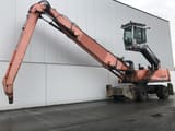 2006 Fuchs MHL350 material handler, side profile view