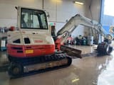 2016 Takeuchi TB260 mini excavator, side view