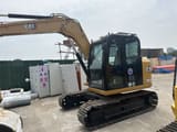 2020 Caterpillar 308E mini excavator, side profile view
