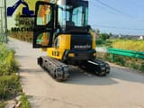 2023 Komatsu PC55 mini excavator front view