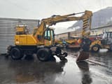 2001 Atlas 1404KZW wheel excavator side view