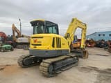 2021 Wacker Neuson EZ80 mini excavator, rear three-quarter view