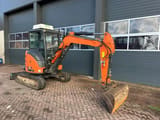 2016 Hitachi Zaxis 38U mini excavator, side view