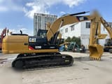 2023 Caterpillar 320D Raupenbagger, Seitenansicht