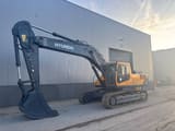 2025 Hyundai R340L crawler excavator, side view