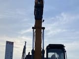 2024 CASE CX 160E crawler excavator, front view with boom raised