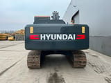 2025 Hyundai R210L crawler excavator, rear view