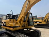 2022 Caterpillar 320B crawler excavator, rear three-quarter view