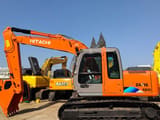 2000 Hitachi Zaxis 120 crawler excavator, side view