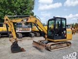 2018 Caterpillar 305.5E2 crawler excavator, side view