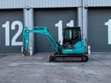 2021 Kobelco SK45SRX-6E mini excavator side view