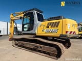 2006 New Holland E215 crawler excavator, rear three-quarter view