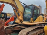 2018 Komatsu PC300-7 crawler excavator, front three-quarter view