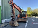 2014 Liebherr A918 wheel excavator, front three-quarter view