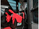 2022 Hitachi ZX210 crawler excavator interior cab view