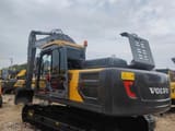 2018 Volvo EC210 crawler excavator, rear three-quarter view