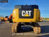 2018 Caterpillar 352F crawler excavator, rear view