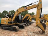 2019 Caterpillar 312D2 GC crawler excavator, side view