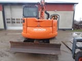 2016 Hitachi 85US mini excavator, rear view