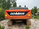 2022 Doosan DX340LC crawler excavator rear view