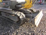 2022 Wacker Neuson ET18 mini excavator undercarriage and blade view