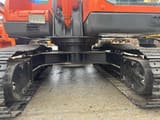 2020 Doosan DX225 crawler excavator, rear undercarriage view