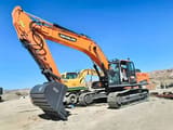 2026 Develon DX360LCA-7B crawler excavator, side profile view