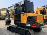2023 Volvo EC60D crawler excavator, rear three-quarter view