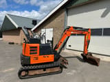 2019 Hitachi ZX19U-6 mini excavator, side view