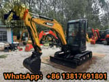 2024 Sany SY35U mini excavator, side view