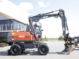 2016 Atlas 160W wheel excavator side view